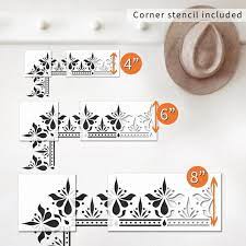 Border Stencil For Painting Walls And