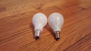 What Size Bulb Replaces These In A Harbor Beeze Ceiling Fan Home Improvement Stack Exchange