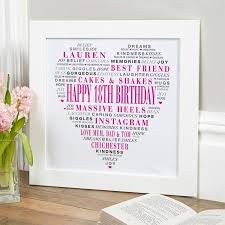 personalised 18th birthday gifts for