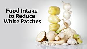 Food Intake To Reduce White Patches