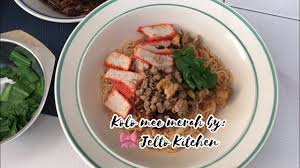 Jom cuba mee kolok haji salleh. Kolo Mee Merah Non Halal From Start To Finish Sarawak Food Youtube