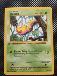 We did not find results for: Weedle 69 102 Shadowless Value 0 99 329 99 Mavin