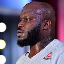 Derrick james lewis (born february 7, 1985) is an american professional mixed martial artist, currently competing in the heavyweight division of the ultimate fighting championship. He S Trying To Ignore Me Derrick Lewis Explains Why Francis Ngannou Fight Not Yet Official Bloody Elbow