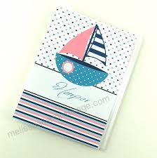 Photo Album Sailboat Ia 839 Grandmas Brag Book Baby Girl Nautical