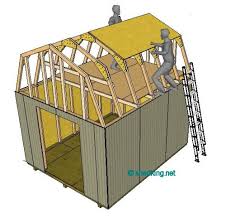 Shed Roof Gambrel How To Build A Shed
