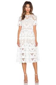 Also set sale alerts and shop exclusive offers only on shopstyle. Alexis Benati Crochet Midi Dress In White Crochet At Revolveclothing Crochet Midi Dress Lace White Dress Dresses
