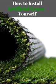 This is a great project for a diy home owner that wants no maintenance for there. How To Install Artificial Grass Yourself Artificial Grass Installation Fake Grass Installation Artificial Grass