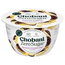 chobani yogurt zero sugar boston
