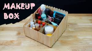 makeup box with ice cream stick