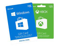 do xbox gift cards work on the