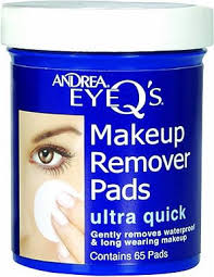 andrea eye q s makeup remover pads ultra quick 65 count