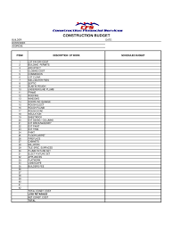 Download the worksheet and save it to your desktop. Construction Budget Template 7 Free Templates In Pdf Word Excel Download