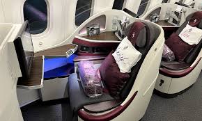 review flying qatar airways boeing 787
