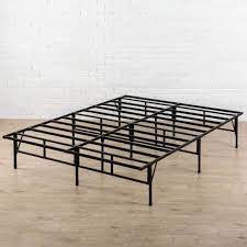 A king size box spring is a nest of springs surrounded by wood and covered in fabric. Zinus 14 In California King Easy To Assemble Smartbase Mattress Foundation Hd Asb Ck The Home Depot