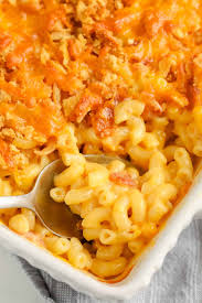 creamy baked mac and cheese kid