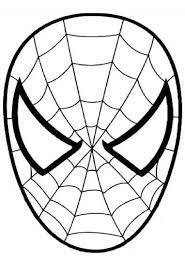 masque spiderman a colorier dÃ©coupage a imprimer | Coloriage masque,  Coloriage spiderman, Masque a imprimer