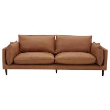 Webster Terry 3 Seater Genuine Leather Sofa