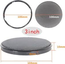 Diy speaker build (8 / 18 stap). 1 2 3 4 5 6 Inch Black Car Speaker Grill Mesh Round Horn Protective Cover Circle Enclosure Net Diy Decorative Accessories Buy 1 2 3 4 5 6 Inch Black Car Speaker Grill Mesh Round Horn Protective Cover Circle Enclosure