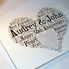 30th wedding anniversary gifts anniversarys for wife original personalised love unforgettable gift ideas her him australia