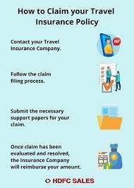 travel insurance policy if a trip