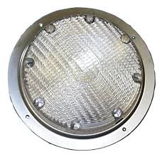 Arcon 20671 Round Rv Led Porch Light Clear Lens