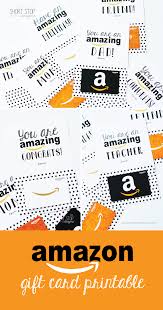 These options from reputable companies well help you get gift cards and codes for free. Amazon Gift Card Printables Printable Gift Cards Amazon Gift Card Free Gift Card Presentation