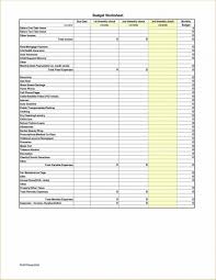 Weekly Expenses Spreadsheet Bi Budgets Templates Budget