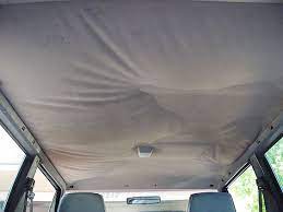 A saggy roof lining is an unsightly problems that can occur to the interior of a car. Car Headliner Repair Do These 5 Simple Steps To Fix It
