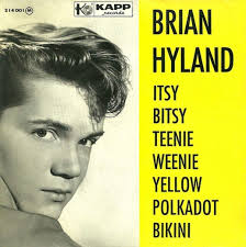 The Number Ones: Brian Hyland's “Itsy Bitsy Teenie Weenie Yellow Polka Dot  Bikini”