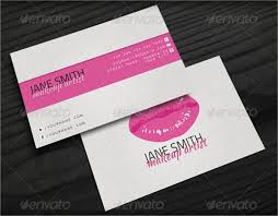 15 makeup artist business cards in psd