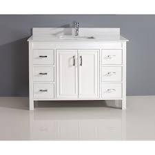 Yes, we carry a blue product in bathroom vanities. Art Bathe Corniche 48 Inch W 6 Drawer 2 Door Vanity In White With Artificial Stone Top In The Home Depot Canada