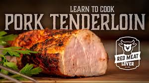 pan seared roasted pork tenderloin