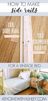 diy side rails for twin bed diy twin
