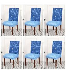 Buy Blue Printed Polyester Blend 14x38