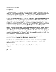 Recommendation Letter Sample For Teacher From Student   http   www    