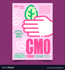gmo free cosmetics promo advertising