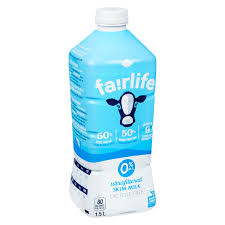 fairlife skim milk 0 m f lactose