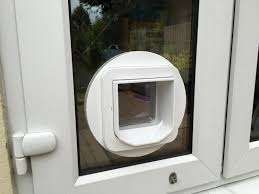 cat flaps fitted in glass in south west