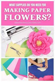 paper flower supplies and tips abbi