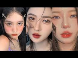 korean makeup compilation cute and