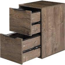 urtr grey wooden file cabinet 2 drawer