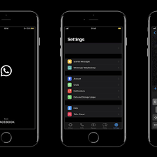 dark mode for iphone