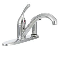 single handle standard kitchen faucet