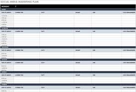 Excel Template For Marketing Campaign And Free Marketing
