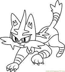 Have you ever watch pokemon? Torracat Pokemon Sun And Moon Coloring Page For Kids Free Pokemon Sun And Moon Printable Coloring Pages Online For Kids Coloringpages101 Com Coloring Pages For Kids