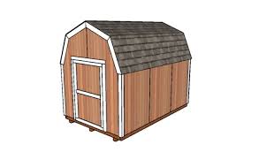 8x12 Gambrel Shed Free Diy Plans