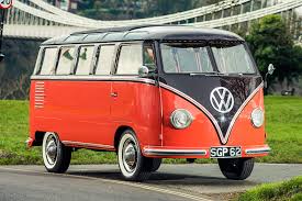 first vw type 2 samba microbus in the