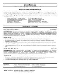 Awesome Collection of Sample Resume Marketing Manager In Reference    
