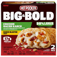 Save on Hot Pockets Big & Bold Chicken Bacon Ranch - 2 ct Order ...