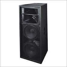 dual 15 inch long range speaker cabinet